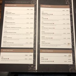 Cinnabar - Menu as of 4/4/19