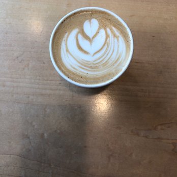 Everbean Cafe - Pumpkin spice latte with home made vegan pumpkin syrup. Perfect!  Not too sweet. - Coffee & Tea Near Me - Surrey, British Columbia