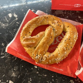 Mr Pretzels - Everything bagel - Food Court Near Me - Guelph, Ontario Mr Pretzels - Everything bagel - Food Court Near Me - Guelph, Ontario