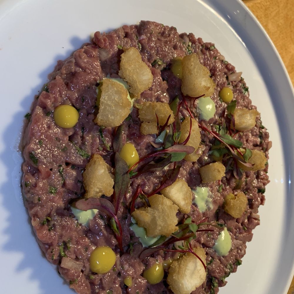 Bistro Le Cerf-Volant - Beef tartare - Desserts Near Me - Montreal, Quebec Bistro Le Cerf-Volant - Beef tartare - Desserts Near Me - Montreal, Quebec