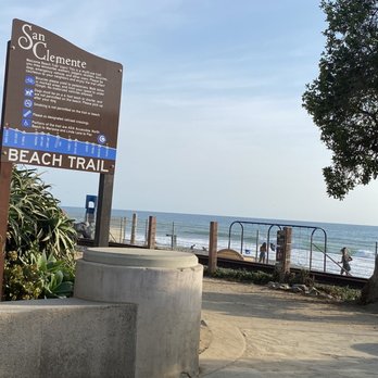 Beach Trail - Sign - Beaches Near Me