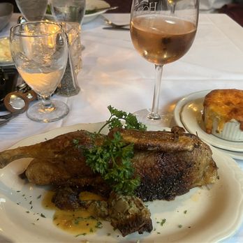 HOBNOB - Duck and scalloped potatoes - Supper Clubs Near Me - Racine, Wisconsin HOBNOB - Duck and scalloped potatoes - Supper Clubs Near Me - Racine, Wisconsin