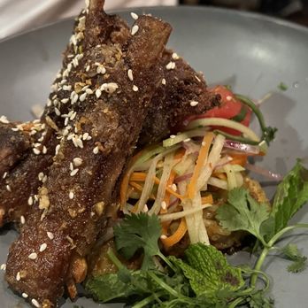 Maypop Restaurant - Crispy lamb - New American Near Me - New Orleans, Louisiana