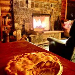 Pie Crumbs - Home made apple pie at the cabin pie crumbs cedar city Utah is the BEST way to enjoy the mountain!