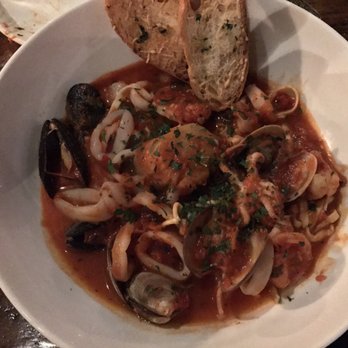 Carmella's - Seafood special with pasta. Huge portion - lunch thus week for me!! - Italian Near Me - Appleton, Wisconsin Carmella's - Seafood special with pasta. Huge portion - lunch thus week for me!! - Italian Near Me - Appleton, Wisconsin