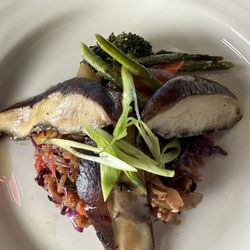 Main Lodge Dining Room - Portobello mushroom on rice