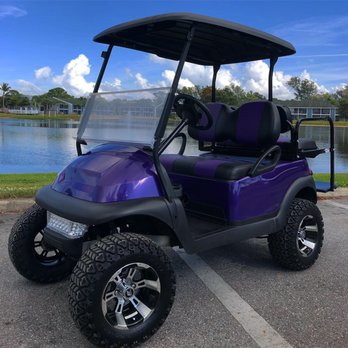 Performance Custom Carts - Purple Lifted club car - Golf Cart Dealers Near Me - Bradenton, Florida Performance Custom Carts - Purple Lifted club car - Golf Cart Dealers Near Me - Bradenton, Florida