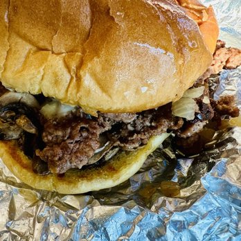 The Spot - Mushroom & Grilled Onion burger - Burgers Near Me - Rockland, Maine The Spot - Mushroom & Grilled Onion burger - Burgers Near Me - Rockland, Maine