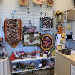Unique Boutique - Lots of misc hand sewn and painted items.