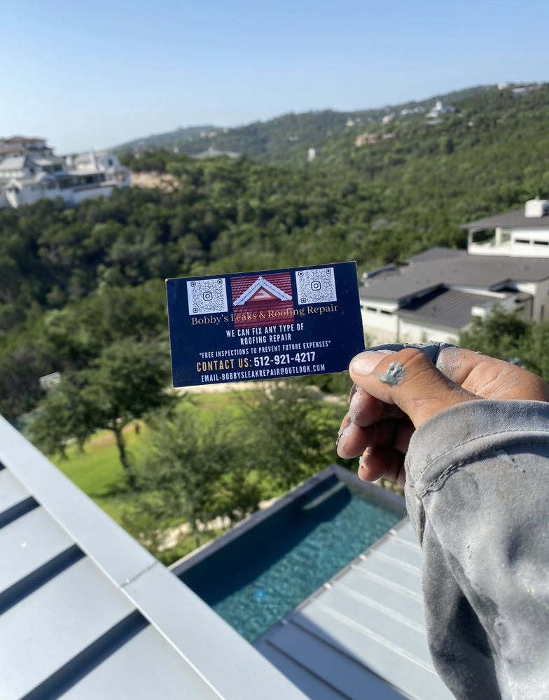 Slide of Bobbys Leak & Roofing Repairs