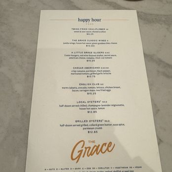 The Grace - Happy Hour Food - Bars Near Me - Washington, DC, District of Columbia The Grace - Happy Hour Food - Bars Near Me - Washington, DC, District of Columbia