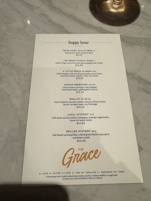 Menu photo 6 The Grace Washington, DC, DC Menu photo 6 The Grace Washington, DC, DC