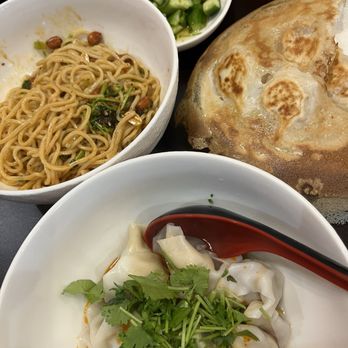 Dumpling Artisan - Wonton in chili oil - Noodles Near Me - Rancho Cucamonga, California Dumpling Artisan - Wonton in chili oil - Noodles Near Me - Rancho Cucamonga, California