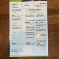 P.S. Taco - Menu