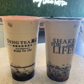 Ding Tea - Richardson - 2 Oolong Milk Tea - Coffee & Tea Near Me - Richardson, Texas