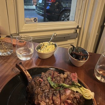 Doris Metropolitan - Truffle polenta, carrots, bone in ribeye - New American Near Me - New Orleans, Louisiana
