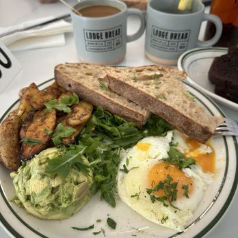 Lodge Bread - Big Breakfast plate - Bakeries Near Me - Los Angeles, California