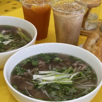Tenten - Pho Tai Gau - Pho Combination 1, Pho Ap Chao - Sauteed Beef Shin Pho, Coconuts-for-you, Daily Refresher - Vietnamese Near Me - New York, New York Tenten - Pho Tai Gau - Pho Combination 1, Pho Ap Chao - Sauteed Beef Shin Pho, Coconuts-for-you, Daily Refresher - Vietnamese Near Me - New York, New York