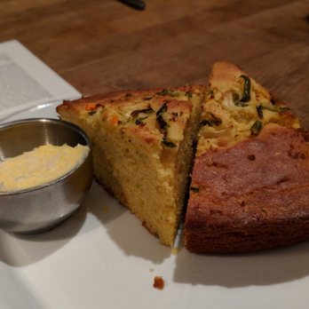 Manuela - Cast Iron Cornbread--with a jalapeño kick! - New American Near Me - Los Angeles, California