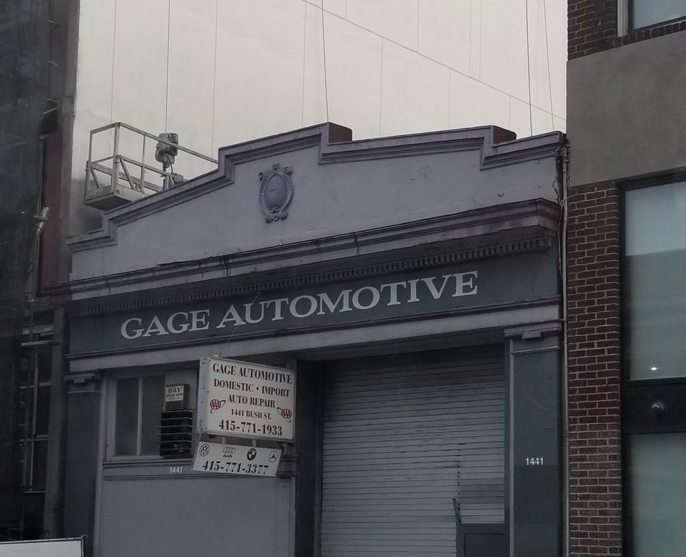 GAGE AUTOMOTIVE 20 Photos & 28 Reviews 1441 Bush St, San Francisco
