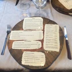 Bar Cal Ras - "La carta" o los Diez Mandamientos