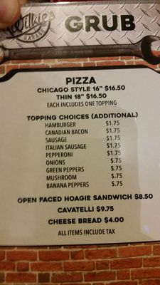 Menu photo 2 Wilkies Garage Prairie City, IA Menu photo 2 Wilkies Garage Prairie City, IA