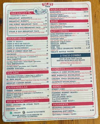 Menu photo 3 Trejos Tacos - La Brea Los Angeles, CA Menu photo 3 Trejos Tacos - La Brea Los Angeles, CA