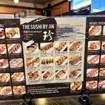 The Sushi By Jin - Menu - Sushi Bars Near Me - North Hollywood, California The Sushi By Jin - Menu - Sushi Bars Near Me - North Hollywood, California