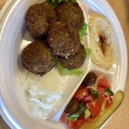 Felafel plate