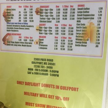MS Donuts Coffee & Smoothies - Donuts Near Me - Gulfport, Mississippi