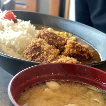 Sazanami - Korokke Curry with Tonjiru Soup - Sushi Bars Near Me - Fort Lee, New Jersey