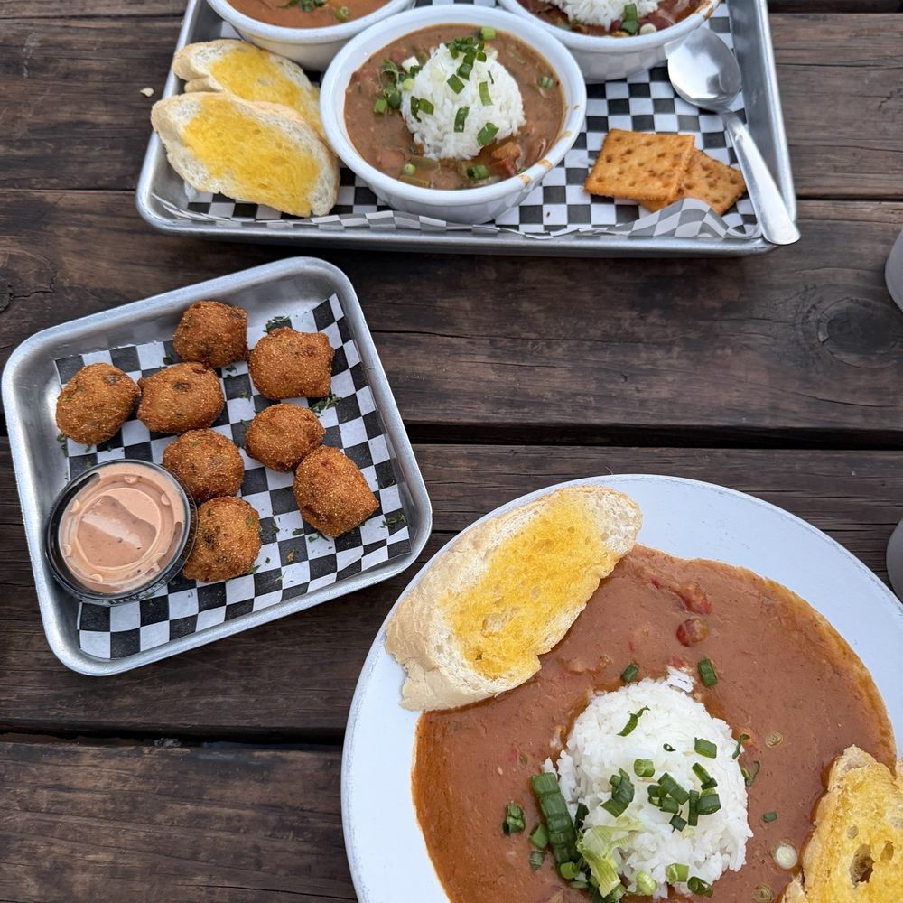 Cajun Craft - Crawfish Etouffee 8 Piece Hush Puppies New Orleans Trio - Cajun/Creole Near Me - Waco, Texas Cajun Craft - Crawfish Etouffee 8 Piece Hush Puppies New Orleans Trio - Cajun/Creole Near Me - Waco, Texas
