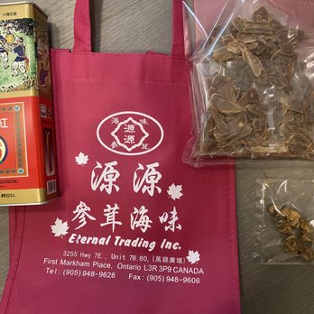 Eternal Trading - Purchased some Korean Ginseng and the owner was very helpful with explaining how to prepare this and even help cut it up & portioned. - Food Near Me - Markham, Ontario Eternal Trading - Purchased some Korean Ginseng and the owner was very helpful with explaining how to prepare this and even help cut it up & portioned. - Food Near Me - Markham, Ontario