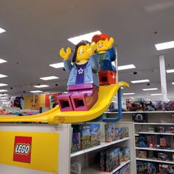 Target - Lego display. Very cool
