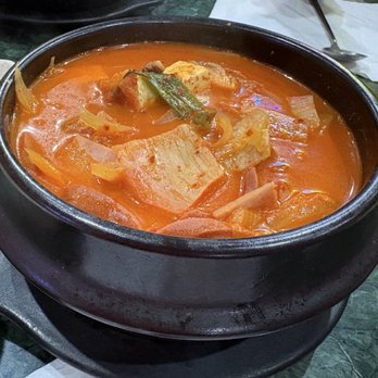 Bulgogi Korean Bistro - Army stew - Korean Near Me - Edmond, Oklahoma Bulgogi Korean Bistro - Army stew - Korean Near Me - Edmond, Oklahoma