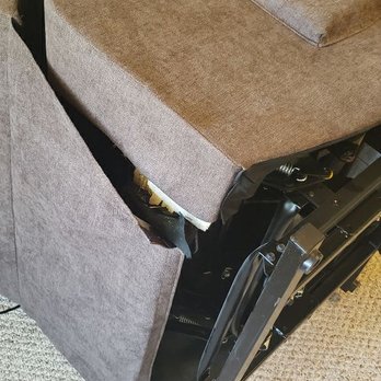 Furniture Specialists - Broken, wobbling arm rest needed repair - Furniture Repair Near Me - clovis, California