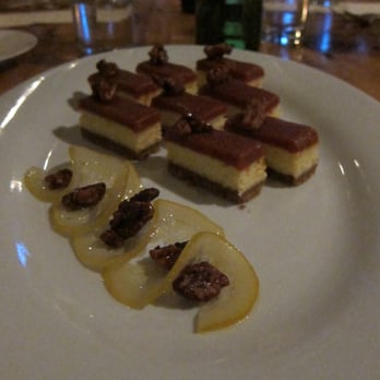 The Harvest Vine - Goat cheese cake with candied - Tapas Bars Near Me - Seattle, Washington The Harvest Vine - Goat cheese cake with candied - Tapas Bars Near Me - Seattle, Washington