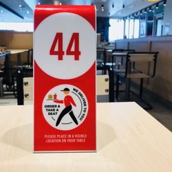 McDonalds - Delivery to your table