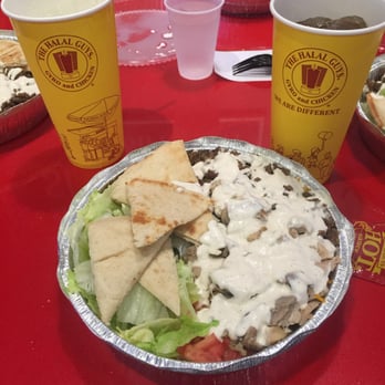 The Halal Guys - Halal combo platter - Halal Near Me - Costa Mesa, California