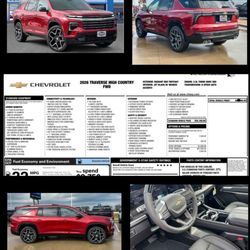 Don Ringler Chevrolet - 2026 Chevrolet Traverse High Country in Radiant Red!