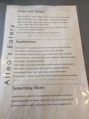 Menu photo 8 Altea's Eatery Worcester, MA
