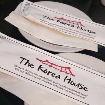 Korea House - Individually wrapped eating utensils! - Korean Near Me - Bothell, Washington Korea House - Individually wrapped eating utensils! - Korean Near Me - Bothell, Washington