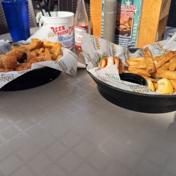 Crabby's Oceanside - Lobster roll, Fish & Chips, Painkiller bucket - Seafood Near Me - Daytona Beach, Florida Crabby's Oceanside - Lobster roll, Fish & Chips, Painkiller bucket - Seafood Near Me - Daytona Beach, Florida