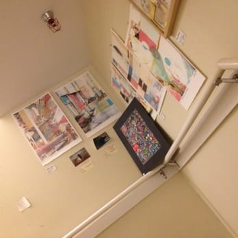 Chamblin's Uptown - Art enroute to 2nd floor - Books, Mags, Music & Video Near Me - Jacksonville, Florida