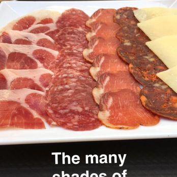 El Aviso - The plate of ham we ordered - Tapas Bars Near Me - Granada, GR