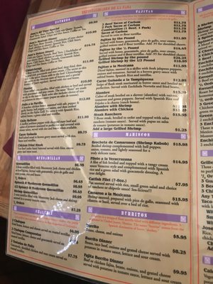 Menu photo 1 Joses Fine Mexican Food Bryan, TX Menu photo 1 Joses Fine Mexican Food Bryan, TX