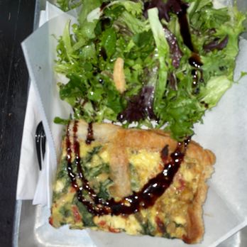 Se7enBites - Spinach Florentine quiche - Coffee & Tea Near Me - Orlando, Florida Se7enBites - Spinach Florentine quiche - Coffee & Tea Near Me - Orlando, Florida