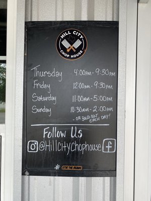 Menu photo 2 Hill City Chop House Tolar, TX Menu photo 2 Hill City Chop House Tolar, TX
