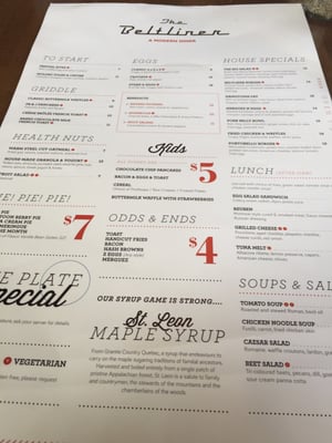 Menu photo 8 The Beltliner Calgary, AB Menu photo 8 The Beltliner Calgary, AB