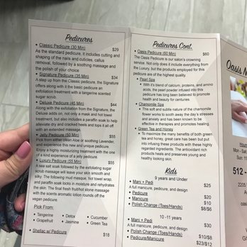 Oasis Nail Spa - Nail Salons Near Me - Austin, Texas